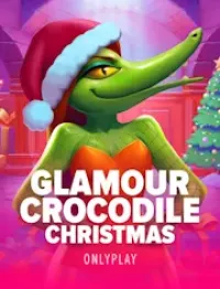 glamour crocodile christmas logo
